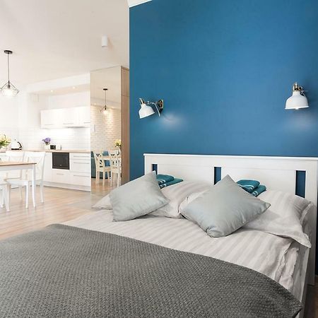 Blue Apartment In Vibrant Heart Of Γκντίνια Εξωτερικό φωτογραφία